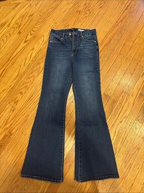BCBGeneration Dark Blue Flare Jeans